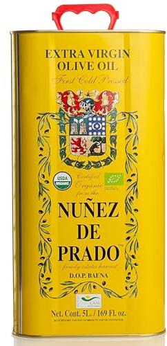 NUNEZ DI PRATO | Olio extravergine di oliva extra vergine (varietà picudo e Hojiblanca) - Barattolo da 5 litri