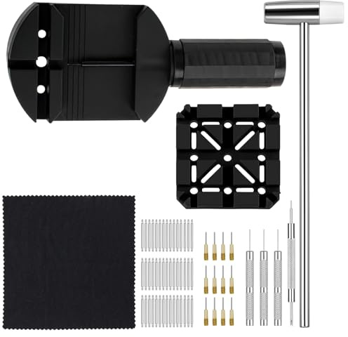 124 delar byte kit batteri klocka kit klocka verktygssats | Skruvmejsel reparation klocköppnare klocka demontering klockhållare fjäderstång skruvmejsel urverk demontering