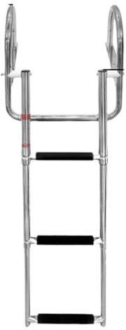 telescopica per barche - Estensione telescopica da passeggio, gradini per barche e banchine | da bagno pieghevole in acciaio inossidabile con gradini antiscivolo, scale d'imbarco