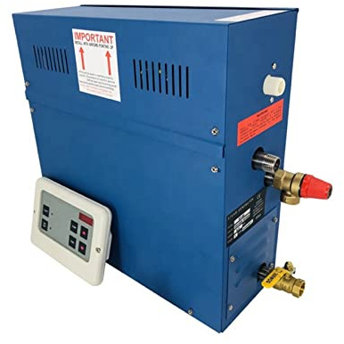 Generador de Vapor, 1 8kw Generador de vapor de sauna de acero inoxidable for el centro de belleza SPA Room Sauna Generador de vapor Ducha Sauna Bath Home Steam Bath Generador de spa