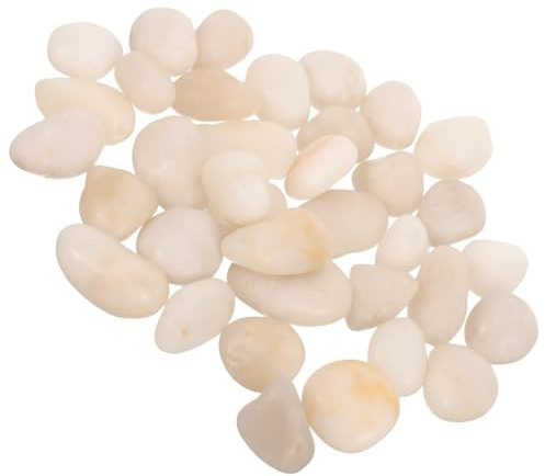 FUNOMOCYA Guijarros de Piedra Natural para Acuario Grava para Pecera Piedras para Jardín Decoración de Grava para Acuarios Rocas para Paisajismo Uso Tanques de Peces y Terrarios