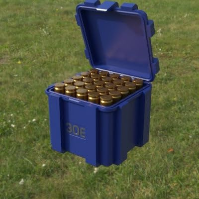 Filamelt Munitionsbox/Ammo Box .308 Winchester – Patronenbox ‘Klappdeckel’ – 20/25 / 50/100 Runden 25er