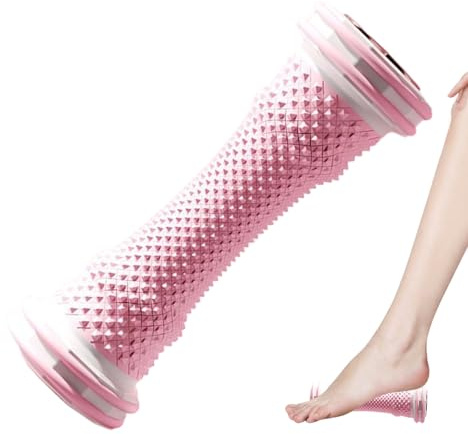 Masajeador De Pies Con Rodillo Relajante: Masajeador De Portátil, Del Dolor De Para Mujeres Y Hombres, Terapia De Viaje Para Oficina En Casa | Rodillo Para Mujeres Hombres Manual Port