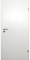 HORI® Zimmertür Standard Weißlack RAL9010 Röhrenspan Eckkante Innentüre, Türblatt, passende für alle Standard Zargen mit DIN Größe I 1985 x 860 mm I DIN Rechts