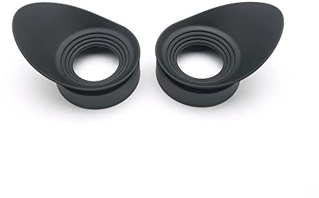 Aurorad EIN Paar Ferngläser Gummi-Augenmuscheln Augenschutzkappen Innendurchmesser 40 mm for Mikroskop-Okular-Teleskop-Augenmuscheln