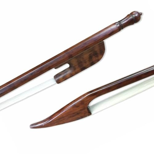 Archet de violoncelle 4/4 style baroque en crin de cheval blanc naturel bien équilibré réponse rapide