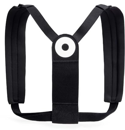 BLACKROLL Posture Haltungstrainer | Rückenmuskulatur stärken, Verspannungen vorbeugen | Gepolsterte Tragegurte | Individuell verstellbar | Waschbar | Schwarz