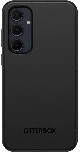 OtterBox Samsung Galaxy A35 Commuter Series Lite Case - Black, Slim & Tough, Pocket-Friendly, with Open Access to Ports and Speakers (no Port Covers),