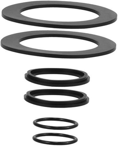 NULYLU 6pcs Silicone Washer Pool Plunger Valves Supplies Replacement Parts Compatible for Intex Accessories Pool Plunger Valves Washer for Swimming Cleaning