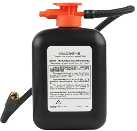 Bike Tire Sealant - 450ml Puncture Repair Sealant, Automatic Tire Sealing Spray | Tire Repair Gel, Emergencyy Tire Sealant, Vacuum Tire Sealant, Puncture Resistant Tire Sealant for Cars & Bikes