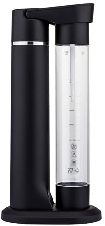Sparkling Water Maker with BPA-Free Bottle, Soda Streaming Machine for Beverages, CO2 Cylinder Not Included