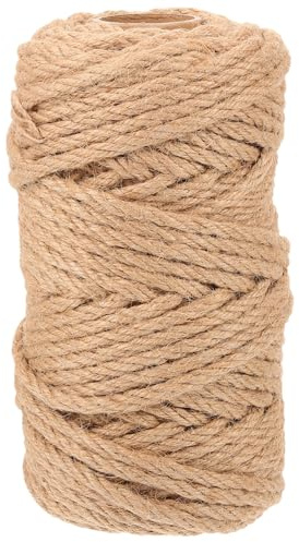 Gadpiparty Sisal Seil Kratzbaum Ersatzseil Katzen Kratzbrett Reparatur DIY Material Natürlich Langlebig Vielseitig für Kratzbaum Meterware und Kreative Bastelideen