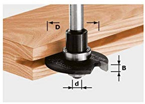 Festool Fresa a disco per scanalature HW D40x2
