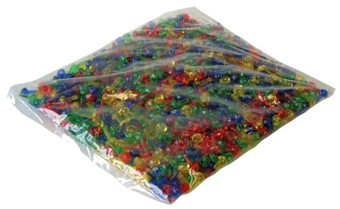 Lena 35022 - Bastelset Mosaik Stecker 10 mm Transparent 1000 Stück