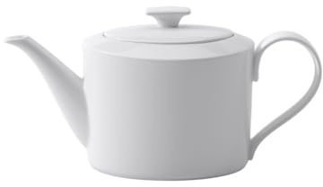 Villeroy & Boch 10-4510-0460 Modern Grace Teekanne, 1,2 l, Premium Bone Porzellan