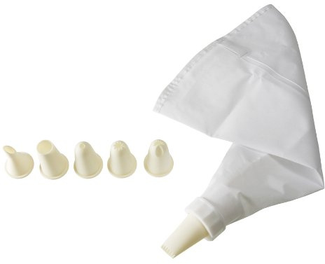 GP & Me Manga pastelera Profesional de Tela con 6 boquillas Incluido