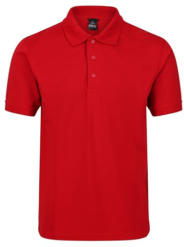 Regatta Professional Mens Classic Polo Shirt, 3 Buttons - Perfect for Work or Casual Wear