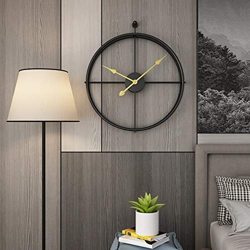 dongzhifeng Orologi da Parete Grandi 55 Cm per Soggiorno in Ufficio, Orologio da Parete Silenzioso Orologio da Parete Europeo con Decorazione Moderna per la casa