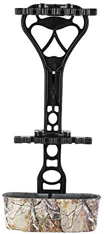 DEWIN Anbauköcher, Bogen Anbauköcher Compound Quiver Universal für das Jagdschießen mit Compound Bögen (Schwarz)