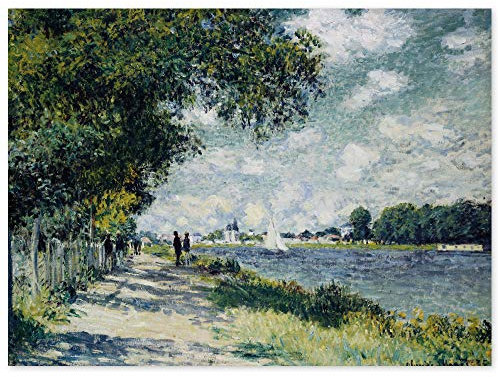 JUNIWORDS Poster, Claude Monet, Die Seine bei Argenteuil, 80 x 60 cm