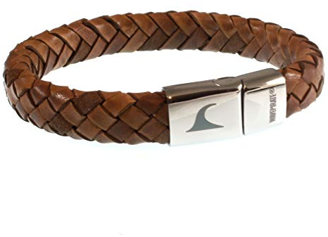 WAVEPIRATE® Echt Leder-Armband Tarifa OV Cognac Männer Herren