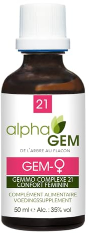 Gem-Femme 21 bio (50 ml) - Alphagem - Ménopause & menstruations