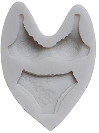 3D-Form für Frauen, Unterwäsche, Fondant, weiche Form für Schokolade, Süßigkeiten, Zucker, Basteln, Kuchendekoration, Cupcakes, wiederverwendbar