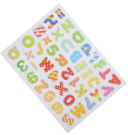 DIYEAH Holz ABC Zahlen Lernbuchstaben Puzzle Board Für Und Kühlschrank