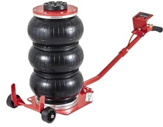 RVIFY hebebühne Auto Pneumatischer Wagenheber, 3 Tonnen/5 Tonnen, dreifacher Beutel-Luftheber, Schnellhub, robuste Auto-Reparaturwagenheber wagenheber Auto(3T Non Adjustable R)