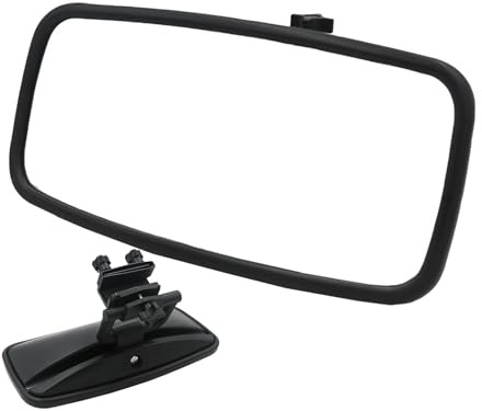 Gupcaqosjw Marine Rückspiegel, 33 X 14.6 Cm Bootsspiegel, Boots Rückspiegel, Marinespiegel, Marinespiegel Zum Surfen, Große, Vielseitige Bootsklemm-Rückspiegel Für Motorboote, Yachten