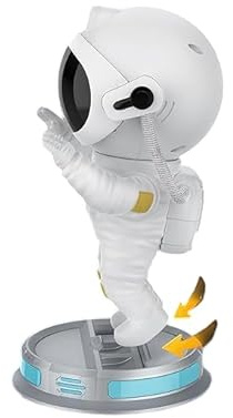 Proiettore a LED cielo stellato astronauta, galassia luce con telecomando e timerper bambini e adulti, smart star bianco, proiettore luce stella