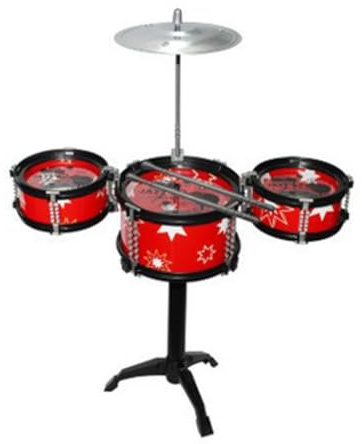 Zanthicia Ungiftiges Spielzeugtrommel Set, geruchlos, BPA frei, kein Werkzeug erforderlich, gleiches Verhältnis, ABS Trommel, Percussion Trommelspielzeug, breite Anwendung