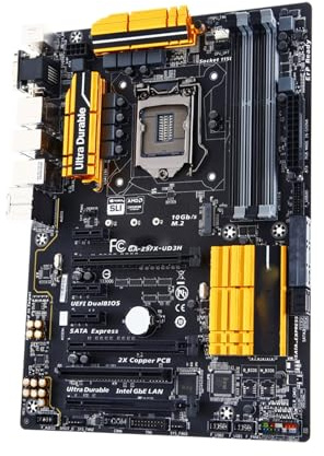 Carte mère Carte mère Fit for GIGABYTE GA-Z97X-UD3H (rev. 1.2) LGA 1150 Intel Z97 HDMI USB 3.0 ATX