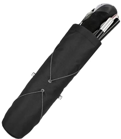 Borsa per bastoncini da trekking, a prova di sporco, pieghevole, in poliestere, custodia di ricambio da 41 cm, organizer per attrezzi da arrampicata all'aperto, per alpinisti