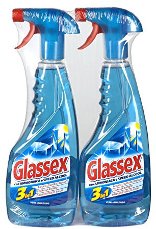 Glassex Nettoyant pour vitres Ammoniaca