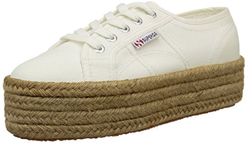 Superga Unisex 2790-cotropew Espadrille , White 901 , 38 EU