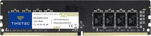 Timetec 8 GB DDR4 2133 MHz (PC4-2133P) PC4-17000 UDIMM Desktop-RAM – Non-ECC Unbuffered, 288-Pin, 1,2 V, CL15 DIMM-Speichermodul