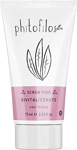 PHITOFILOS SCRUB VISO RIVITALIZZANTE CON IBISCO 75ML | PHITOFILOS SCRUB VISO RIVITALIZZANTE CON IBISCO 75ML ECOBIO