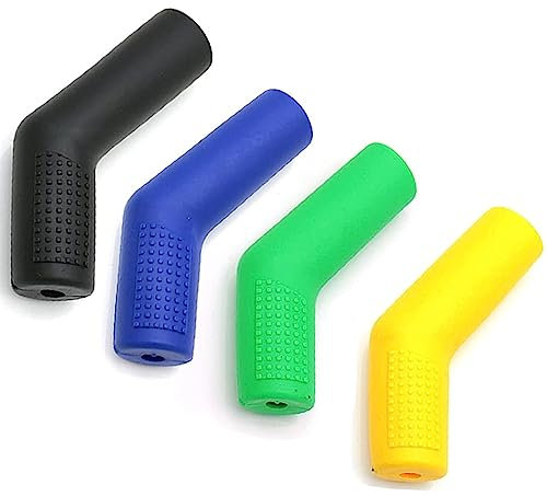 LYHURK protezione universale della scarpa del cambio per la maggior parte delle motociclette gomma leva del cambio copertura moto accessorio (4 colori)
