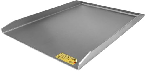 BABOSSA Grill Plancha aus V2A Edelstahl 45.3 x 34.5 x 0.4 cm – Erstklassige Verarbeitung & perfekte Hitzeverteilung – kompatibel mit Napoleon Prestige Connected – 100% Made in Germany