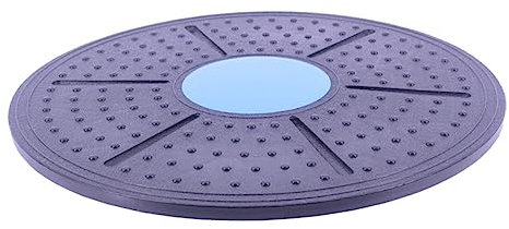 Supvox Rutschfestes Wackelbrett Balanceboard aus Kunststoff 36cm für Physiotherapie Fitness Zuhause und Training Zufällige Farbe