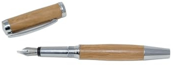 Holzfüllfeder - Holzfüller - mit Schraubkappe - Eiche Eichenholz Holz Handarbeit Pen Geschenk Geschenkidee Unikat handmade - Holz Schreibgerät - Holz Füllfederhalter - Holzgeschenk