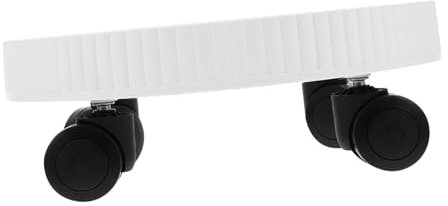 BESPORTBLE Plateau pour Plantes Rond Renforcé avec Roulette Mobilité Facile Support De Potée Intérieur Extérieur Protection Sol Jardin