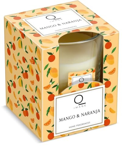 Vela perfumada mango y naranja Imaqe de Dia caja 1 unidad