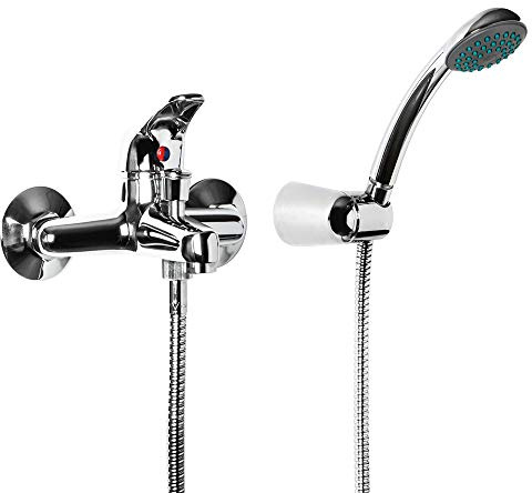 Miscelatore Esterno Vasca Con Deviatore Rubinetto Monocomando Cromato