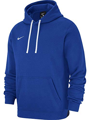 NIKE Kid Y Nk Flc Park20 Po Hoodie Sweatshirt, Royal Blue/White, L UK
