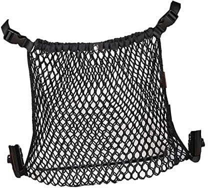 Colcolo Kinderwagen-Netztasche mit großer Kapazität, praktischer tragbarer Taschenhalter, Kinderwagen-Netz für Kleidung, Windel, Spielzeug und Snacks
