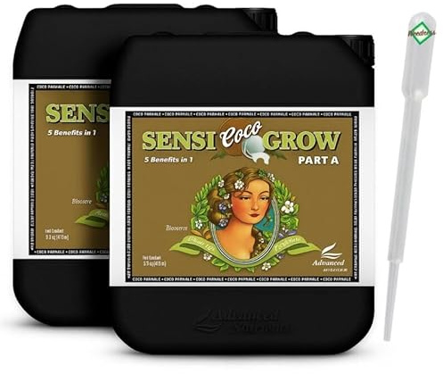 Weedness Advanced Nutrients pH Perfect Sensi Coco Grow A&B 5 Liter - NPK Dünger Grow Anbau Indoor Erde Flüssigdünger Organischer Bio