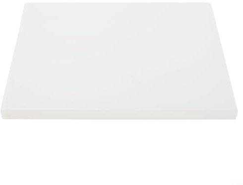 Tabla de cortar de acrílico transparente, protector de superficie de encimera de vidrio acrílico transparente, protector de encimera transparente para cocina con protección de encimera de labios, 45 x