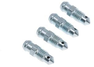 4X Bremssattel Entlüfterschraube Entlüftungsventile M7x1x21.7 mm SW7 mm